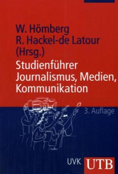 Cover Studienführer Journalismus, Medien, Kommunikation
