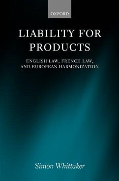 Liability for Products - Whittaker, Simon