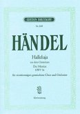 Halleluja aus Der Messias HWV 56, Klavierauszug