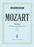 Violinkonzert Nr.4 D-Dur KV 218, Klavierauszug (Oistrach/Weismann) mit Violinstimme