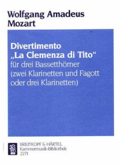 Cover Divertimento 'Titus', Bläsertrio