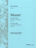 Konzert-Arien für Sopran und Orchester, Bd.2, Klavierauszug Konzert-Arien für Sopran und Orchester, Bd.2, Klavierauszug