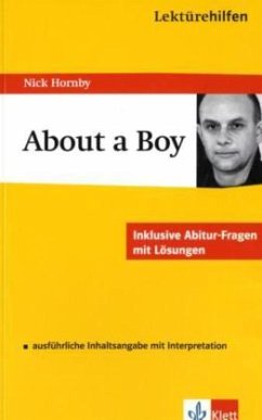 Lektürehilfen Nick Hornby 'About a Boy'