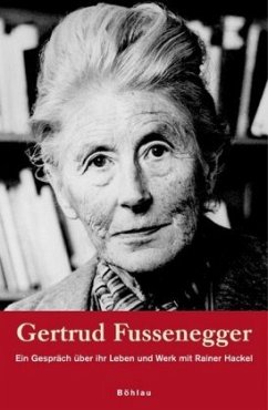 Cover Gertrud Fussenegger