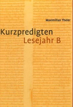 Kurzpredigten - Theler, Maximilian