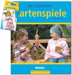 Cover Die schönsten Kartenspiele, m. Tier-Kartenspiel