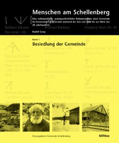 Cover Menschen am Schellenberg : eine volkskundliche, sozialgeschichtliche Dokumentation einer Gemeinde im Fürstentum Liechtenstein während der Zeit von 1800 bis zur Mitte des 20. Jahrhunderts; . / Menschen am Schellenberg Bd.1