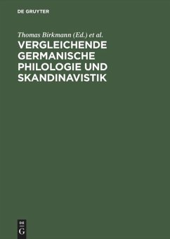 Vergleichende Germanische Philologie und Skandinavistik