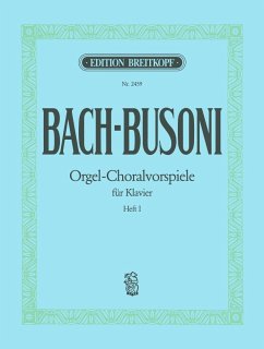 Cover Choralvorspiele, Klavier
