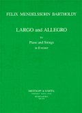 Largo und Allegro d-Moll, Aufführbar mit Klavier solo, Klavier und Streichquartett/-quintett/-orchester, Partitur u. Sti Largo und Allegro d-Moll, Aufführbar mit Klavier solo, Klavier und Streichquartett/-quintett/-orchester, Partitur u. Sti