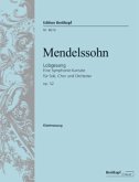 Sinfonie Nr.2 B-Dur op.52 (Lobgesang), Klavierauszug