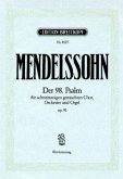 Psalm 98 op.91, Klavierauszug Psalm 98 op.91, Klavierauszug