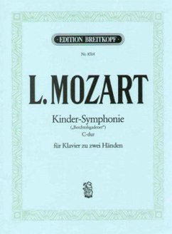 Cover Kinder-Sinfonie (Berchtolsgadener), Ausgabe für Klavier