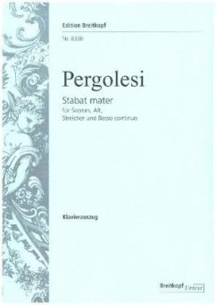 Stabat Mater, Klavierauszug - Pergolesi, Giovanni Battista