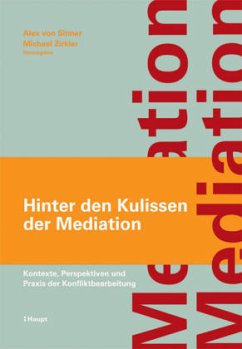 Cover Hinter den Kulissen der Mediation