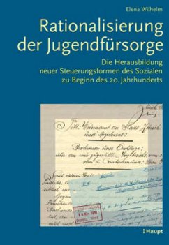 Cover Rationalisierung der Jugendfürsorge