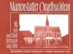 Cover Marienstatter Orgelbüchlein, Orgel
