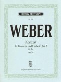 Klarinettenkonzert Nr.2 Es-Dur op.74, Klavierauszug