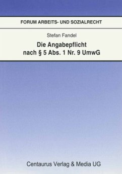 Cover Die Angabepflicht nach § 5 Abs. 1 Nr. 9 UmwG