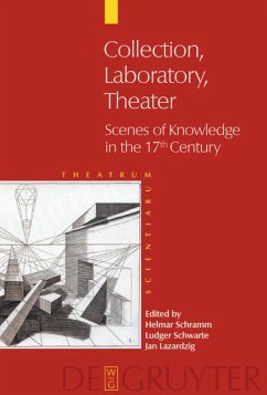 Collection - Laboratory - Theater - Schramm, Helmar / Schwarte, Ludger / Lazardzig, Jan (eds.)