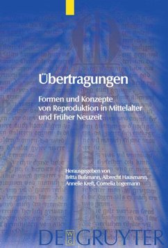 Übertragungen - Bußmann, Britta / Hausmann, Albrecht / Kreft, Annelie / Logemann, Cornelia (Hgg.)