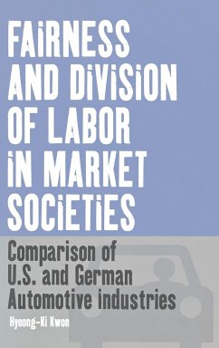 Fairness and Division of Labor in Market Societies - Kwon, Hyeong-Ki