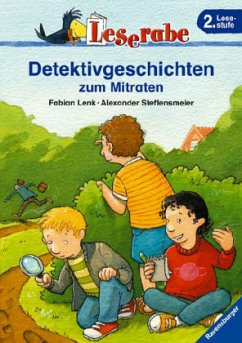Cover Detektivgeschichten zum Mitraten / Leserabe
