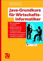 Grundkurs Programmieren für Wirtschaftsinformatiker - Deck, Klaus-Georg / Neuendorf, Herbert