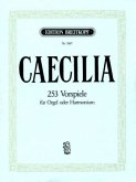 Caecilia, 253 Choralvorspiele für Orgel