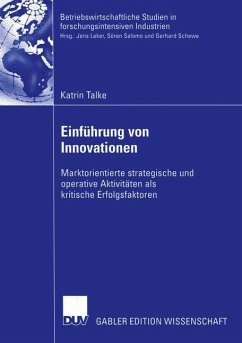 Einführung von Innovationen - Talke, Katrin