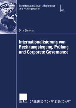 Internationalisierung von Rechnungslegung, Prüfung und Corporate Governance - Simons, Dirk