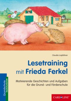 Cover Lesetraining mit Frieda Ferkel