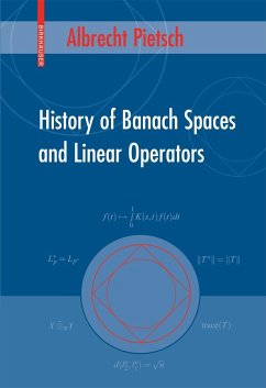 History of Banach Spaces and Linear Operators - Pietsch, Albrecht