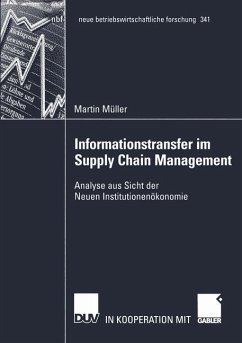 Informationstransfer im Supply Chain Management - Müller, Martin