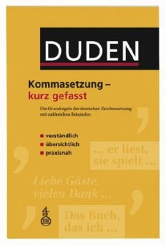 Duden Kommasetzung - kurz gefasst