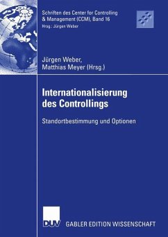 Internationalisierung des Controllings - Weber, Jürgen / Meyer, Matthias (Hgg.)