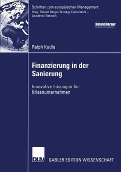 Finanzierung in der Sanierung - Kudla, Ralph