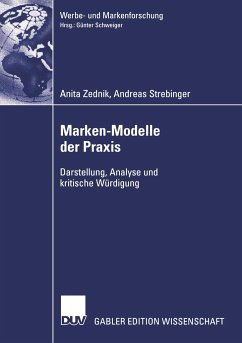 Marken-Modelle der Praxis - Zednik, Anita;Strebinger, Andreas