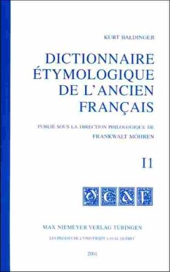 Dictionnaire etymologique de l' ancien francais (DEAF) / Dictionnaire étymologique de l'ancien français (DEAF). Buchstabe I Fasc 1, Fasc.I 1 Dictionnaire etymologique de l' ancien francais (DEAF) / Dictionnaire étymologique de l'ancien français (DEAF). Buchstabe I Fasc 1, Fasc.I 1