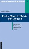 Psalm 88 als Prüfstein der Exegese