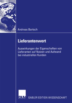 Lieferantenwert - Bartsch, Andreas