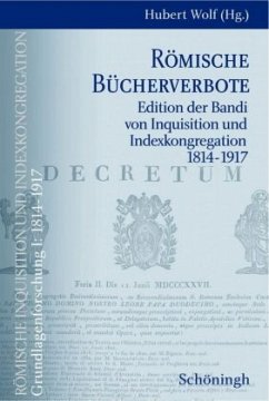 Römische Bücherverbote - Schwedt, Herman H / Schepers, Judith / Burkard, Dominik (Bearb.)