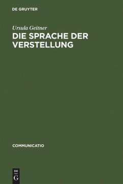 Die Sprache der Verstellung - Geitner, Ursula E.