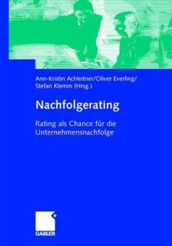 Nachfolgerating - Achleitner, Ann-Kristin / Everling, Oliver / Klemm, Stefan (Hgg.)