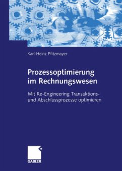 Prozessoptimierung im Rechnungswesen - Pfitzmayer, Karl-Heinz