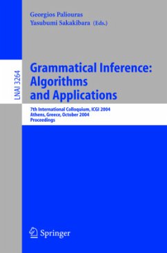Grammatical Inference: Algorithms and Applications - Paliouras, Georgios / Sakakibara, Yasubumi (eds.)