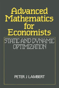 Advanced Math for Economics - Lambert