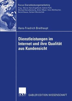 Dienstleistungen im Internet und ihre Qualität aus Kundensicht - Breithaupt, Hans-Friedrich