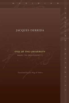 Eyes of the University - Derrida, Jacques