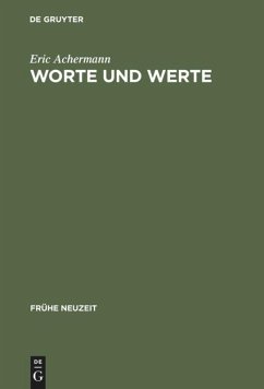 Worte und Werte - Achermann, Eric